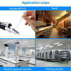 Hand-held Refractometer Alcohol Detector Alcohol Level Meter, Refractometer