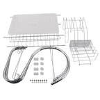 2 Tiers Kitchen Dish Drying Rack Drainer Dryer Tray Cultery Holder, Cultery Holder