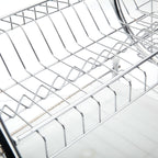 2 Tiers Kitchen Dish Drying Rack Drainer Dryer Tray Cultery Holder, Cultery Holder