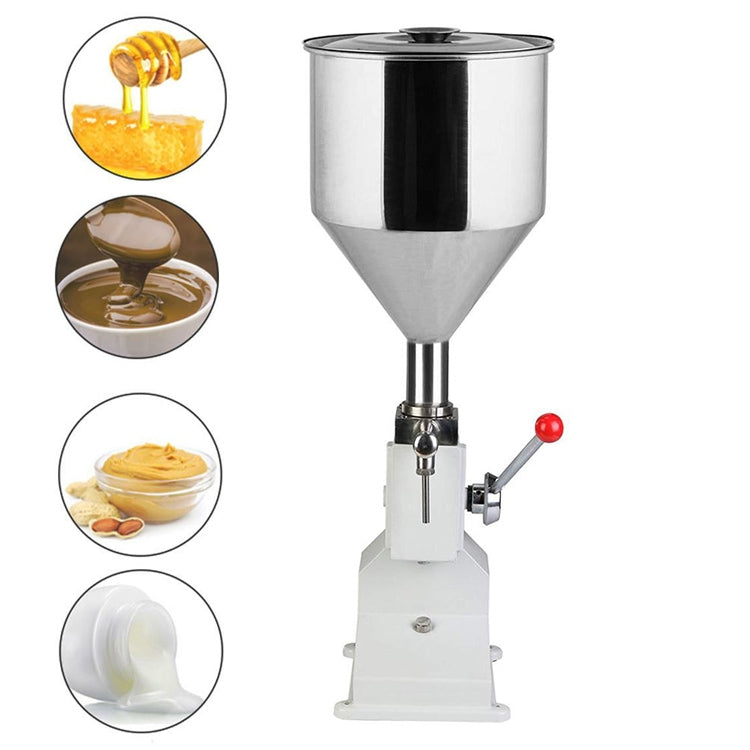 A03 Mini Stainless Steel Pneumatic Filling Machine Cream Food Paste Dispensing Liquid Packaging Equipment, A03 A03