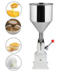 A03 Mini Stainless Steel Pneumatic Filling Machine Cream Food Paste Dispensing Liquid Packaging Equipment, A03 A03