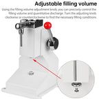 A03 Mini Stainless Steel Pneumatic Filling Machine Cream Food Paste Dispensing Liquid Packaging Equipment, A03