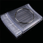 3 Set Fan-shaped Nail Mold Swatch Nail Polish Color Card Nail Art Display Board