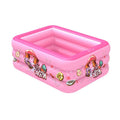 Household Indoor and Outdoor Ice Cream Pattern Children Square Inflatable Swimming Pool, 150 x 110 x 50cm Pink, 180 x 130 x 55cm Pink, 210 x 135 x 55cm Pink 150 x 110 x 50cm Pink