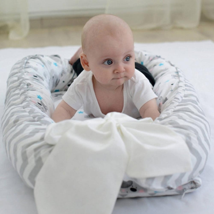 Baby Nest Bed Crib Portable Removable and Washable Crib Travel Bed Cotton Cradle for Children Infant Kids – Durable Build, Easy to Use