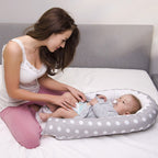 Baby Nest Bed Crib Portable Removable and Washable Crib Travel Bed Cotton Cradle for Children Infant Kids – Durable Build, Easy to Use