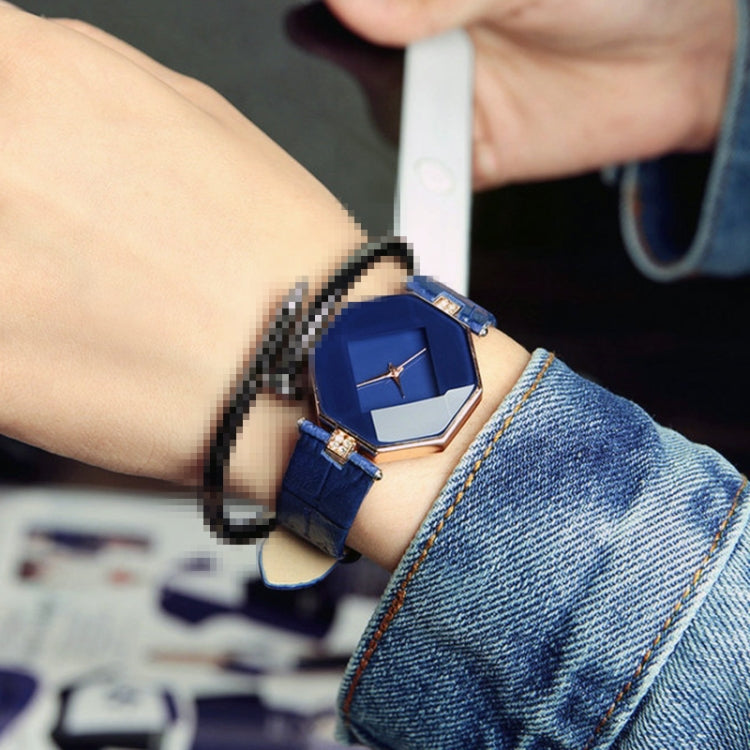 Wrist Watch – Leather (Ladies) Blue