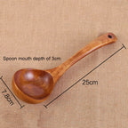 Long-handled Wooden Spoon, Long-handled Spoon