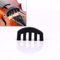10 PCS Silicone Silencer Mute Equipment Sourdine for Violin Black