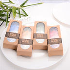 3pcs / Set Mini Outdoor Portable Travel Sets Candy Color Folding Dinner Set Student Kids Kitchen Tool