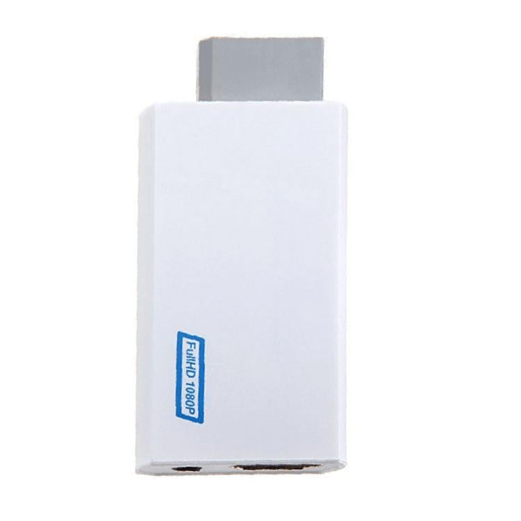 Nintendo Wii Hassle Free Plug and Play for Wii to HDMI 1080p Converter Adapter Wii2hdmi 3.5mm Audio Box Wii-link, To HDMI 1080p Converter Adapter