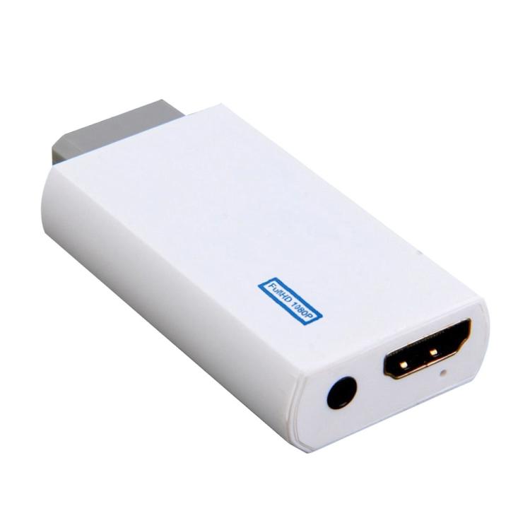 Nintendo Wii Hassle Free Plug and Play for Wii to HDMI 1080p Converter Adapter Wii2hdmi 3.5mm Audio Box Wii-link, To HDMI 1080p Converter Adapter To HDMI 1080p Converter Adapter
