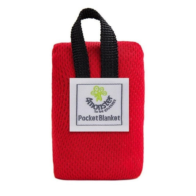 Portable Ultra-thin Folding Camping Mat Pocket Waterproof Blanket Outdoor Picnic Mat Sand Beach Mat, Size: 70*110cm, 70x110cm Red, 70x110cm Blue 70x110cm Red Red