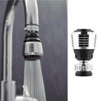 360 Degree Rotating Nozzle Water Filter Adapter Water Purifier Saving Tap Home Kitchen Accessories, Water Filter Adapter Water Filter Adapter