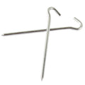 10pcsTent pegs Aluminum Alloy Tent nail Tent Stake Nails Ground Pin Camping Hiking Outdoor Tool inflatable tent Accessories Default Title