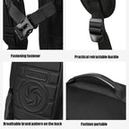Ozuko 9326 Men Outdoor Multifunctional Anti-theft Backpack Sports Waterproof Travel Shoulders Bag with External USB Charging Port, Ozuko 9326