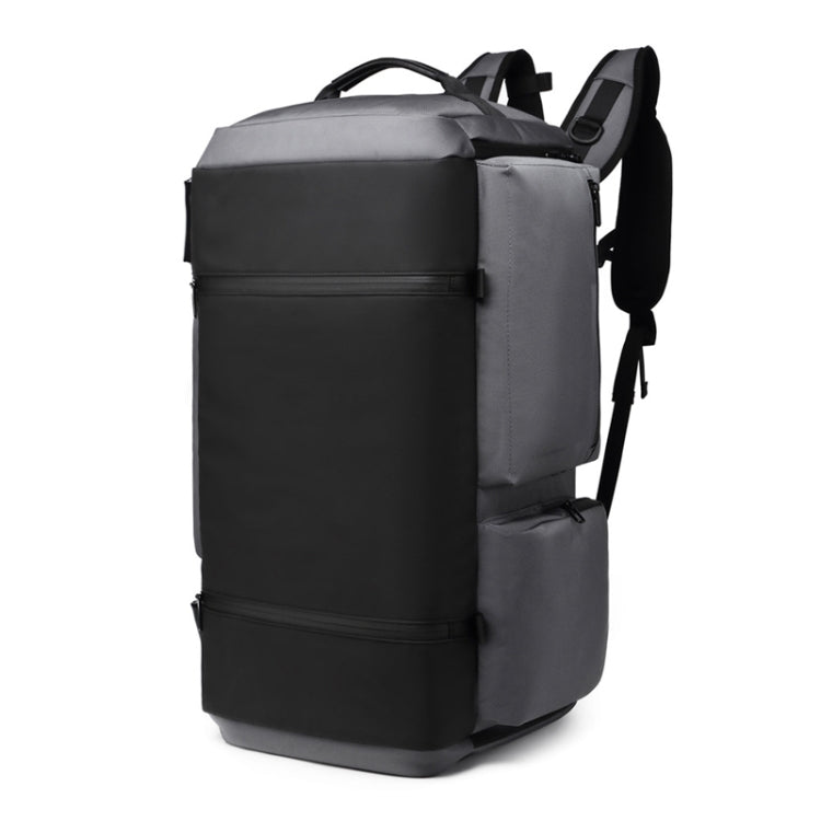 Ozuko 9326 Men Outdoor Multifunctional Anti-theft Backpack Sports Waterproof Travel Shoulders Bag with External USB Charging Port, Ozuko 9326 – Waterproof Ozuko 9326 Dark Gray