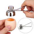 Metal Egg Scissors Egg Topper Cutter Shell Opener Stainless Steel Boiled Raw Egg Creative Kitchen Tools, Egg Topper Egg Topper