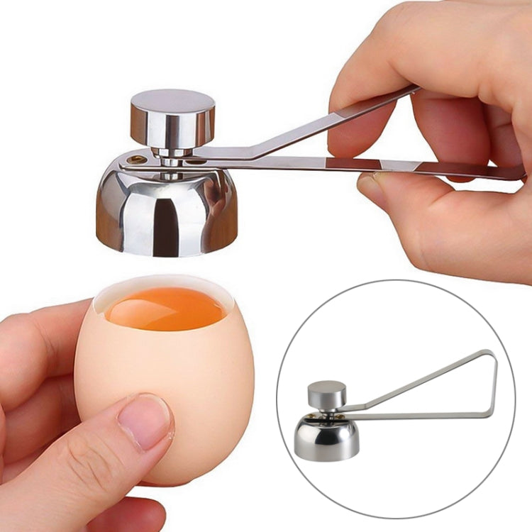 Metal Egg Scissors Egg Topper Cutter Shell Opener Stainless Steel Boiled Raw Egg Creative Kitchen Tools, Egg Topper Egg Topper
