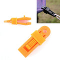 Tents Wind Rope Clamp Awnings Outdoor Camping Plastic Clip Tents Accessories Orange