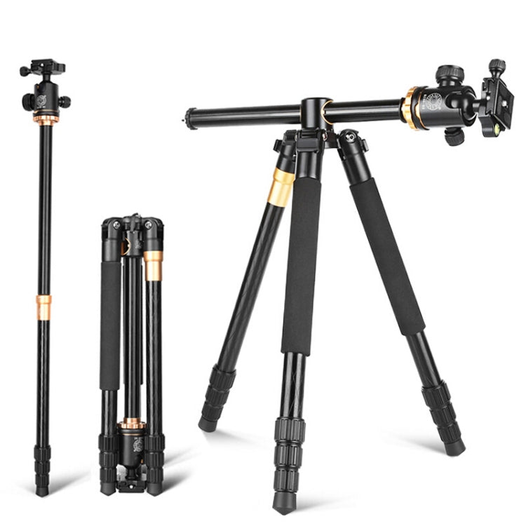 Q999h Horizontal Cantilever Gimbal Tripod Mount L Type Bracket with Tripod Ball-Head, Q999H – Aluminum Alloy