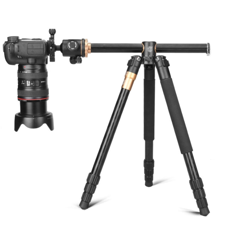 Q999h Horizontal Cantilever Gimbal Tripod Mount L Type Bracket with Tripod Ball-Head, Q999H – Aluminum Alloy