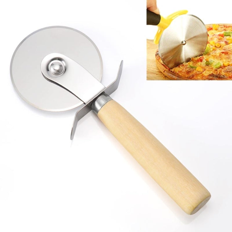 Stainless Steel Pizza Hob Pizza Wheel Cutter Pizza Cutter 2