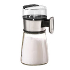 Press Type Salt Control Bottle Kitchen Household Sealed Moisture-Proof Metering Tank Set, Press Type Salt Control Bottle Press Type Salt Control Bottle