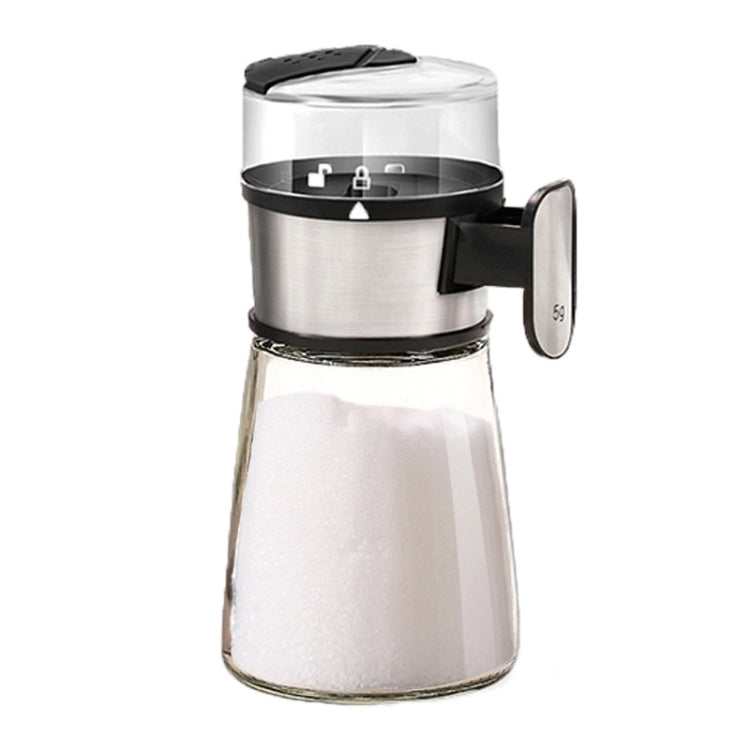 Press Type Salt Control Bottle Kitchen Household Sealed Moisture-Proof Metering Tank Set, Press Type Salt Control Bottle Press Type Salt Control Bottle