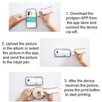 EVEBOT Portable Diy Tattoo Machine Inkjet Pen Mini Printer – Durable Build, Easy to Use