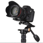 Q08 Three-Dimensional Damping 360 Degree Panorama Scale Leveling Metal Tripod Heads, Q08