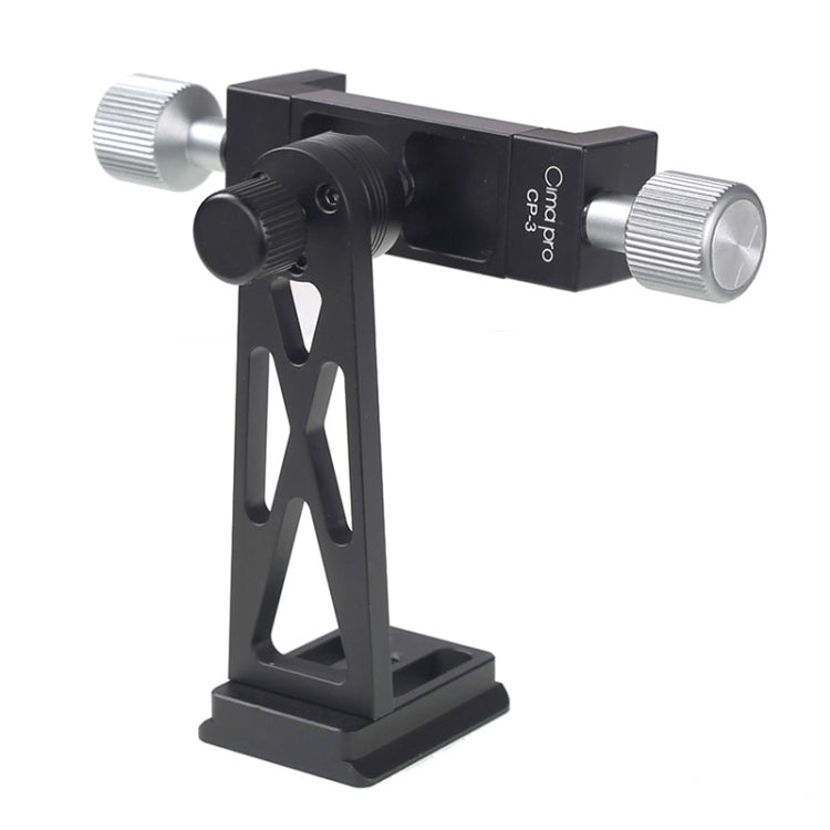 CP-3 Rotating All Metal Tripod Fixing Clip Mobile Phone Live Brackt for 4.5-7.3 inch Phones Default Title