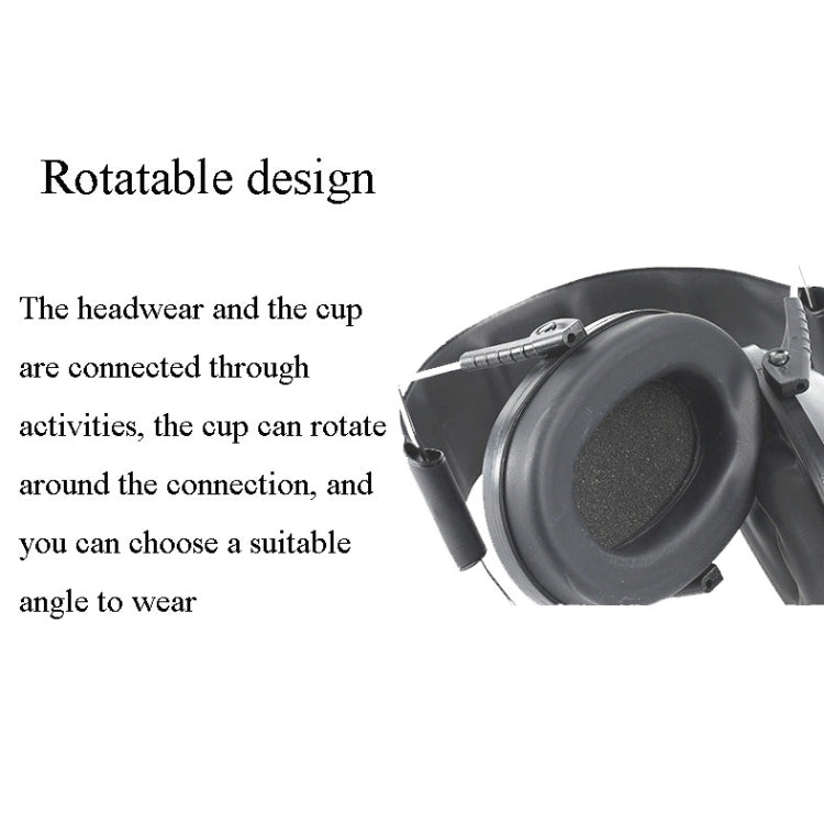 Headphone Cushion Cover – Learn Sleep Industry Noise Reduction Earmuffs Shooting Soundproof...