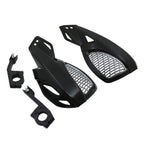 24CM Motorcycle Handguard Hand Guard Protector for Kawasaki Suzuki Honda Yamaha Moto Dirt Bike ATVS With Mount Kit Black