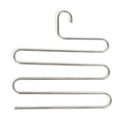 5 Layers S Shape Multi-Functional Clothes Hangers Pants Storage Hangers, S Shape Hangers S Shape Hangers