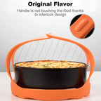 Silicone Steamer Egg Cooker Silicone Steamer Basket, 8 Inches, 6.5 Inches