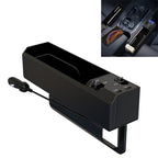 Car Seat Storage Box With Cable Car USB Charger, 2-wire, 3-wire, 2-wire + Storage Box 2-wire
