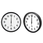 Smart Network Automatic Time Synchronization Wifi Wall Clock Modern Minimalist Silent Living Room Clock, 12 inch, 14 inch, 16 inch