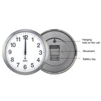 Smart Network Automatic Time Synchronization Wifi Wall Clock Modern Minimalist Silent Living Room Clock, 12 inch, 14 inch, 16 inch