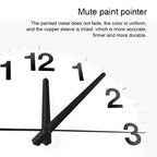 Smart Network Automatic Time Synchronization Wifi Wall Clock Modern Minimalist Silent Living Room Clock, 12 inch, 14 inch, 16 inch