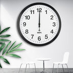 Smart Network Automatic Time Synchronization Wifi Wall Clock Modern Minimalist Silent Living Room Clock, 12 inch, 14 inch, 16 inch