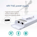 COMFAST E314n 300mbps Covers 5 Kilometers Wifi Base Station Wireless Bridge, EU Plug, US Plug, UK Plug – TPU