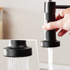 Kitchen Faucet Hot & Cold Water Tank Valve Sink Faucet, Black Model, Electroplating Model, Brushed Model