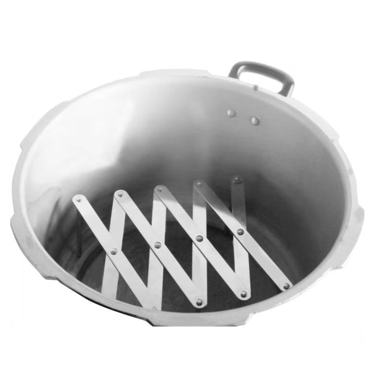 LsCook Retractable Storage Rack Kitchen Foldable Multifunctional Steam Rack Stainless Steel Kitchen Utensil Rack, Stainless Steel Rack