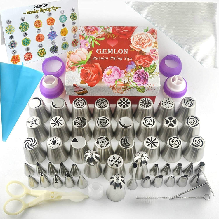 88 in 1 Decorating Mouth Set Cake Baking Jewelry Set, 88 PCS/Set 88 PCS Set