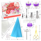 88 in 1 Decorating Mouth Set Cake Baking Jewelry Set, 88 PCS/Set