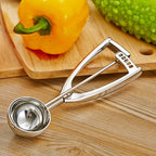 Stainless Steel Ice Cream Spoon Scooper Fruit Scoop, 39mm, 44mm, 50mm 39mm