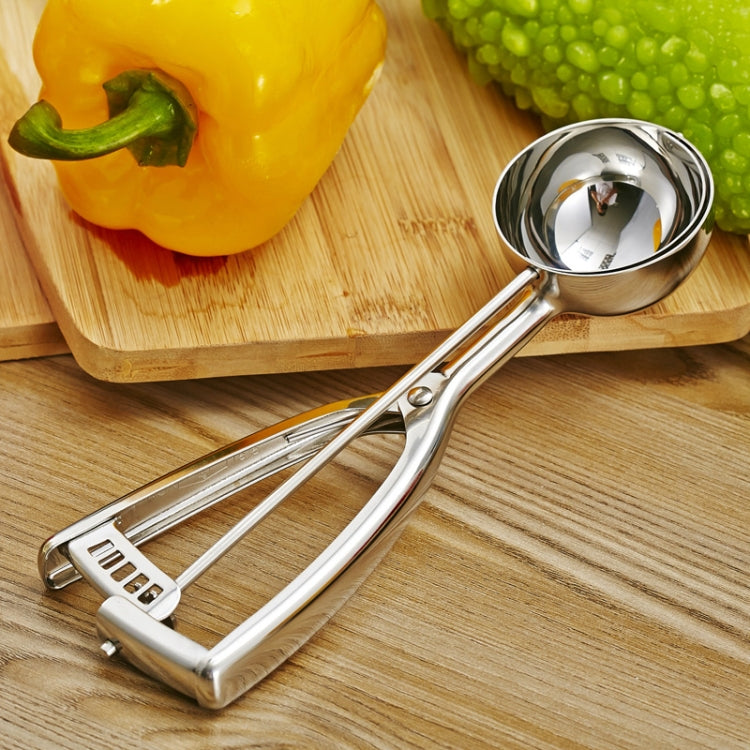 Stainless Steel Ice Cream Spoon Scooper Fruit Scoop, 39mm, 44mm, 50mm