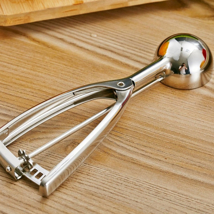 Stainless Steel Ice Cream Spoon Scooper Fruit Scoop, 39mm, 44mm, 50mm