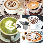 Stainless Steel Manual Foamer with Thickened Double Layer Foaming Filter